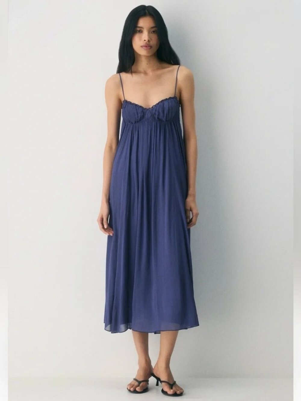 Wilfred Ember Dress in Harbour Navy - 4